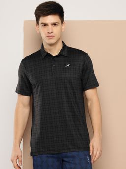 Alcis - Men Checkered Sports Polo T-Shirt