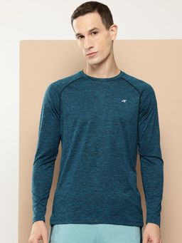 Alcis - Men Textured Slim Fit T-Shirt