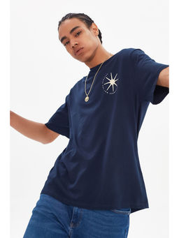 Trendyol - Man Navy Blue T-Shirt