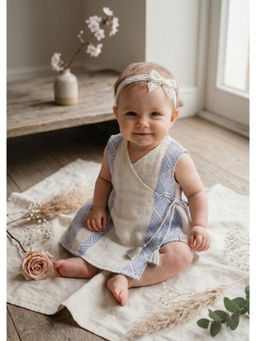FURR BALLS - Elegant Organic Baby Wrap Dress