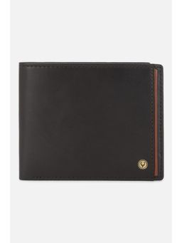 Allen Solly - Men Brown Solid Leather Wallet