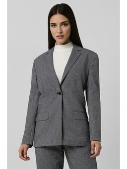 Van Heusen - Women Grey Print Blazer