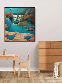 The Art House - Abstract Painting (30X40 Inches)