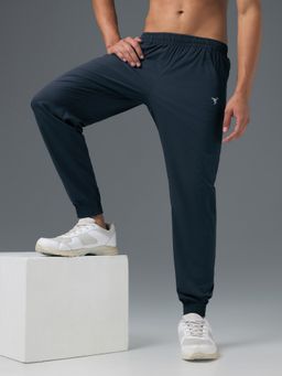Technosport - Techno Lite Men's Blue Solid Relaxed Fit Sports Joggers