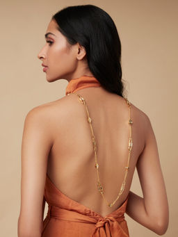 Isharya - Endless Connection Long Necklace In 18K Gold Plated