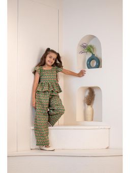 Mamarill - Green Cotton Co-Ord Set