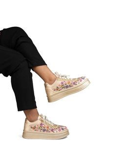 RETTROSE - The Primrose Luxury Wild Rose Pink Embellished Trainer