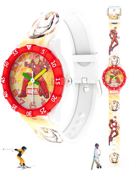 Spiky - Red Disney Iron Man Analog Watch (3-4 Years)