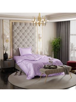 Stoa Paris - Date Night Lavender Satin Single Comforter
