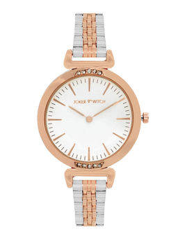 Joker and Witch - Joker & Witch White Stainless Steel Watch and Bracelet With Ring (Set of 3)