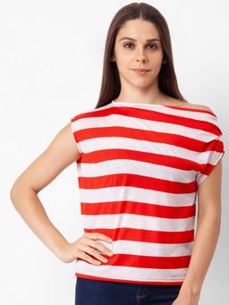 Globus - Red Striped Top