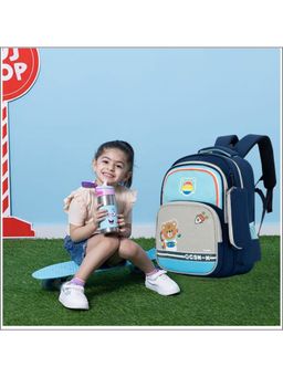 Tinytot - Blue 22 Litre School Backpack For Kids (3-12 Years)