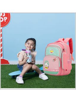 Tinytot - Pink 22 Litre School Backpack For Kids (3-12 Years)