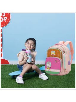 Tinytot - Pink 22 Litre School Backpack For Kids (3-12 Years)