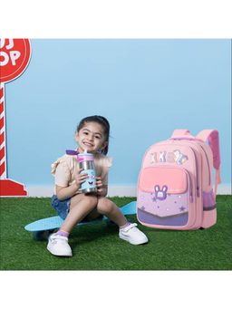 Tinytot - Pink 22 Litre School Backpack For Kids (3-12 Years)