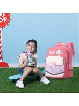 Tinytot - Pink 22 Litre School Backpack For Kids (3-12 Years)