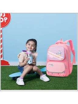 Tinytot - Pink 22 Litre School Backpack For Kids (3-12 Years)
