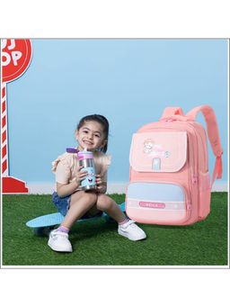Tinytot - Peach 22 Litre School Backpack For Kids (3-12 Years)