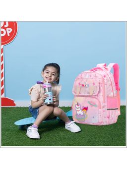 Tinytot - Pink 22 Litre School Backpack For Kids (3-12 Years)