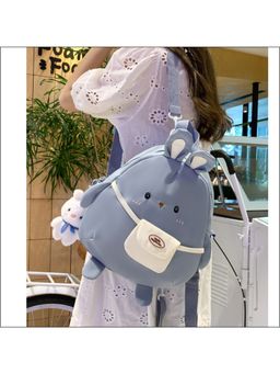 Tinytot - Grey 12 Litre Play School Backpack For Kids (3-12 Years)