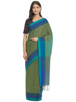 Fabindia - Cotton Woven Sari without Blouse