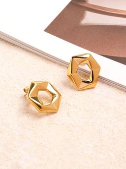 Palmonas - Bold Facet Studs for Women