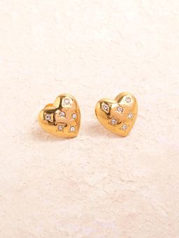 Palmonas - Star Kissed Heart Studs for Women