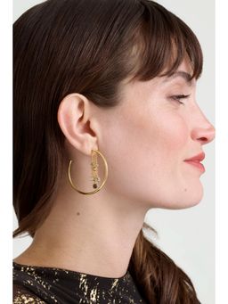 Ted Baker - Cascade Hoop Crystal Earrings