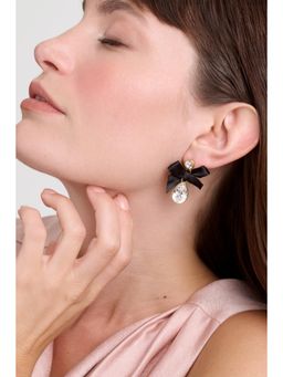 Ted Baker - Ribbon Bow Crystal Drop Earrings