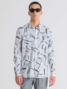 Antony Morato - Mens Printed White Shirt