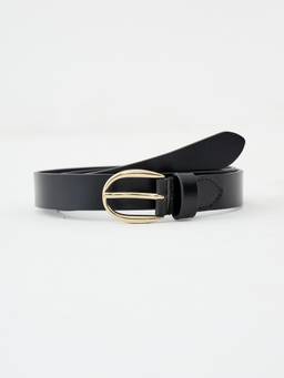 Femmella - Black Timeless Leather Belt