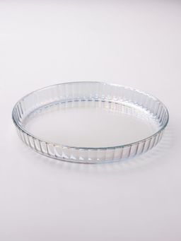 Kuber Industries - Borosilicate Glass Baking Tray