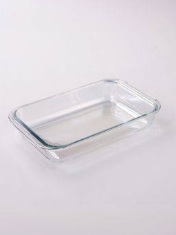Kuber Industries - Borosilicate Glass Baking Tray
