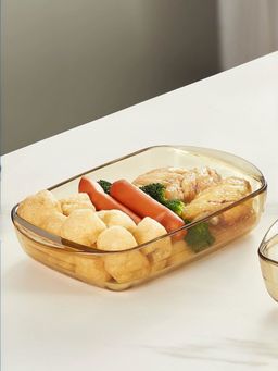 Kuber Industries - Borosilicate Glass Baking Tray