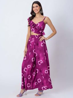 Moomaya - Tie Dye Print Jumpsuit