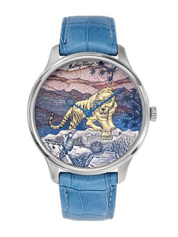 Mathey-Tissot - Swiss Made Edmond Automatic Multicolour Dial Analog Watch for Men -H1886Tp (Medium)