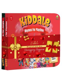 Kiddale - Bundle Of 2 Musical Rhymes Books|16 Wild Animal&8 Classical Nursery Rhymes