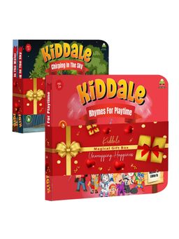 Kiddale - Pack of 3: Rhymes for Playtime Sound Book + 2 Non-Sound Board Books