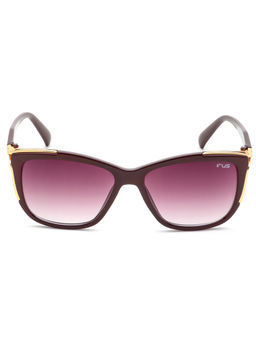IRUS - Women Full UV Protected Burgundy Lens Sunglasses - IRS1208C3SG
