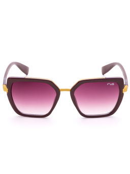 IRUS - Women Full UV Protected Burgundy Lens Sunglasses - IRS1212C3SG