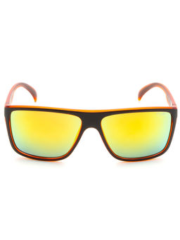 IRUS - Men Full UV Protected Yellow Lens Sunglasses - IRS1229C4SG