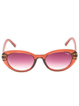 IRUS - Women Full UV Protected Pink Lens Sunglasses - IRS1282C3SG
