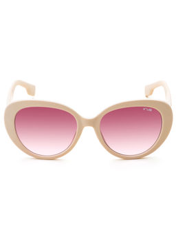 IRUS - Women Full UV Protected Pink Lens Sunglasses - IRS1284C4SG