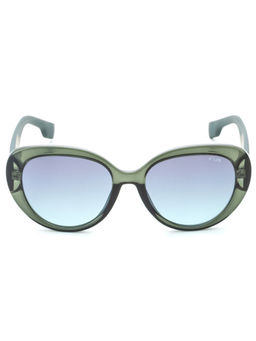 IRUS - Women Full UV Protected Blue Lens Sunglasses - IRS1284C5SG