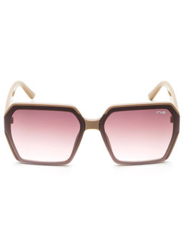 IRUS - Women Full UV Protected Pink Lens Sunglasses - IRS1285C3SG