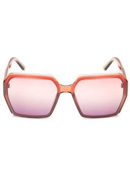 IRUS - Women Full UV Protected Pink Lens Sunglasses - IRS1285C4SG