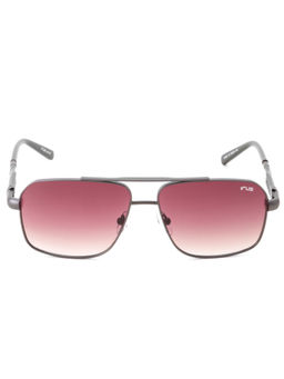 IRUS - Men Full UV Protected Maroon Lens Sunglasses - IRS1300C3SG