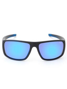 IRUS - Men Full UV Protected Blue Lens Sunglasses - IRS1327C1SG