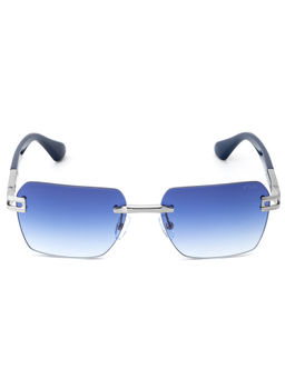 IRUS - Men Full UV Protected Blue Lens Sunglasses - IRS1340C4SG