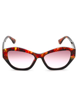 IRUS - Women Full UV Protected Red Lens Sunglasses - IRS1346C3SG